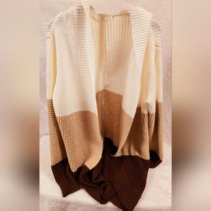 Hooded Cardigan L Womens
